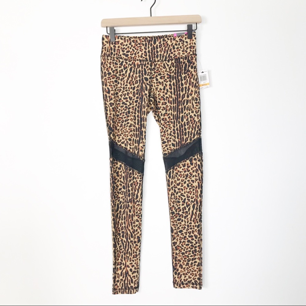 NWT Material Girl Leopard Print Leggings - S